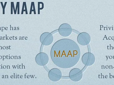 MAAP blue color diagram emboss texture