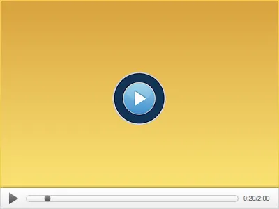 Video Player design player video