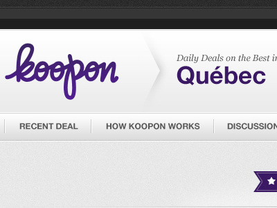 Koopon Logo hand written