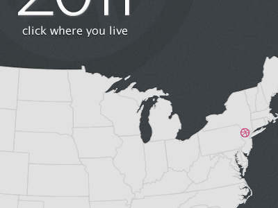 Where do you live? conference connect dribbble