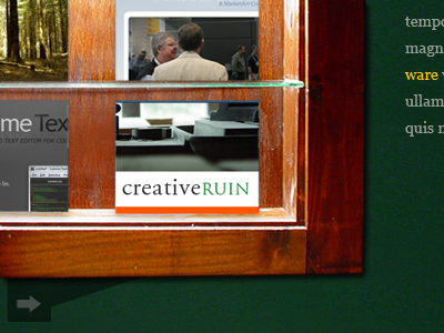 Portfolio glass shelves portfolio wood