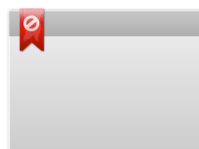 Kanban Card Ribbon inkscape ui web