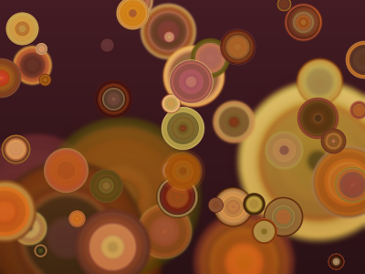 And Blur blur circles depthoffield dof dots gaussianblur hicksdesign hicksinspired marbles maroon orange pleasejonnolawyers processing yellow