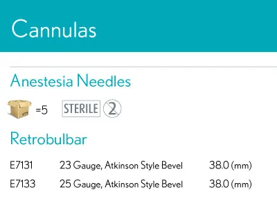 Medical Brochure for Eye Surgery eye medical teal type