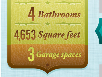 4 Bathrooms design illustration