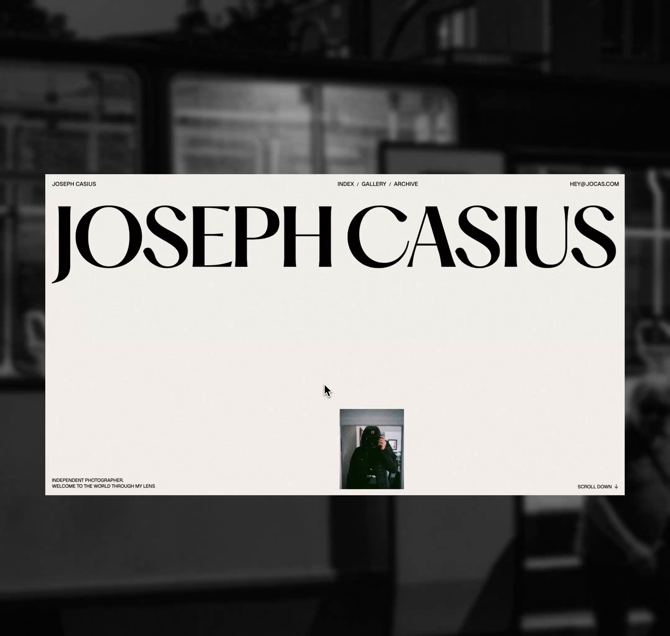 Example of Landing Page Design + Framer Development