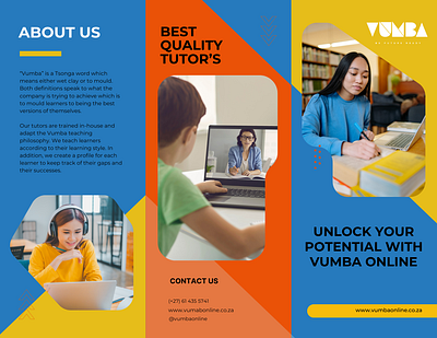 Vumba Online Brochure branding graphic design