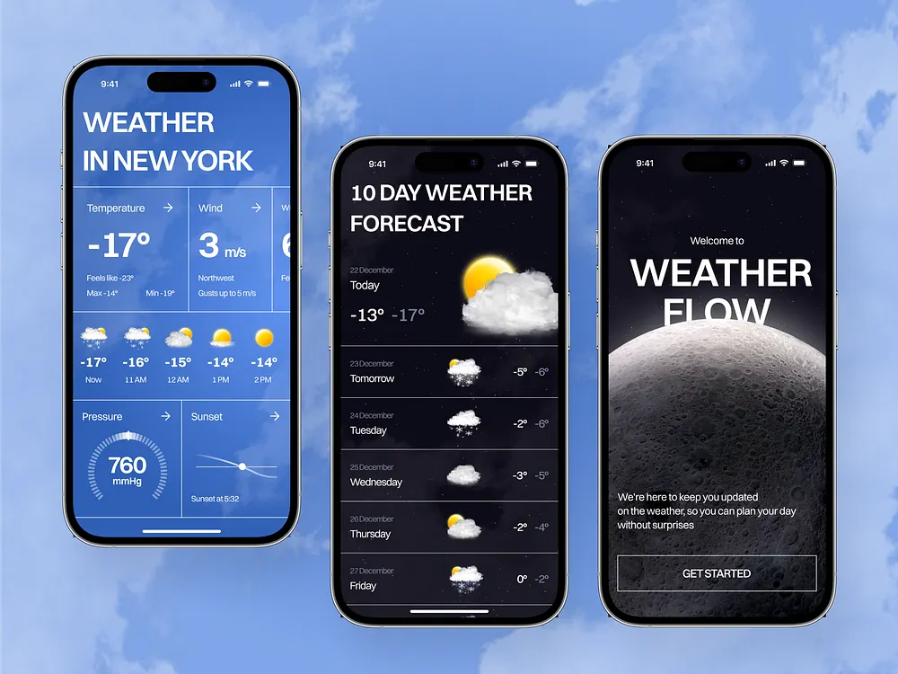 Browse thousands of Weather Mobile App images for design inspiration ...