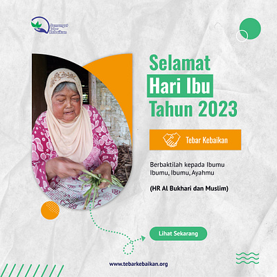 make a foundation poster for mother's day donation foundation hari ibu poster yayasan