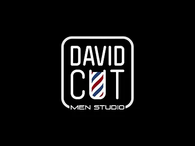 Logo Animation for David CUT 2d 2d animation adobe after effects animated logo animation brand guidelines flat animation logo logo animation logotype motion motion graphics