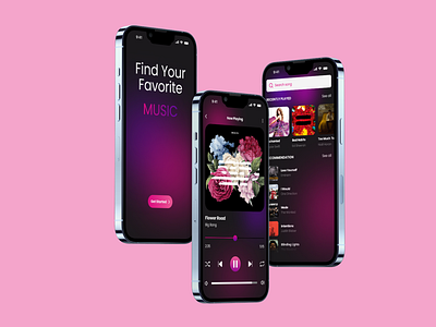 Music Player App ui