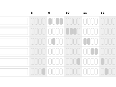 Browser Emergent Task Timer checkbox gray table task