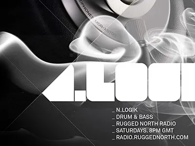 N Logic Poster photography photoshop typography