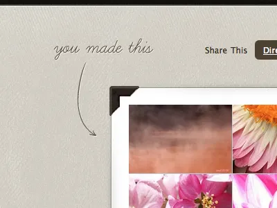 You Made This arrow script