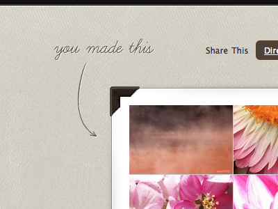 You Made This arrow script