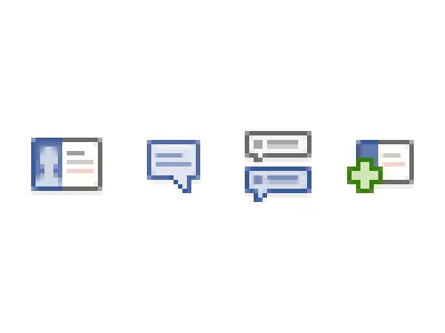 Summer 2010 facebook icons