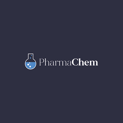 PharmaChem logo Design( Unused) chemical logo minimal pharmachem logo (unused) pharmasist logo