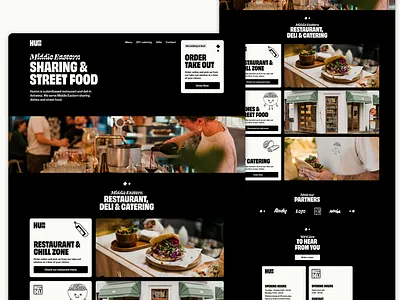 Middle Eastern Restaurant Home Page branding design graphic design hero home home page landing page middle eastern plantbased restaurant ui ux web design webdesign website website design