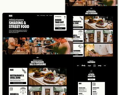 Middle Eastern Restaurant Home Page branding design graphic design hero home home page landing page middle eastern plantbased restaurant ui ux web design webdesign website website design