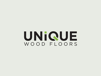 Unique Wood Floors Logo Design brand identity branding clean and sleek visual identity flooring company logo flooring solutions graphic design iq inspired branding concept logo minimalist flooring logo modern wordmark logo professional and clean branding sustainable logo design unique wordmark design