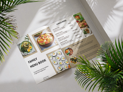 Food Menu branding graphic design