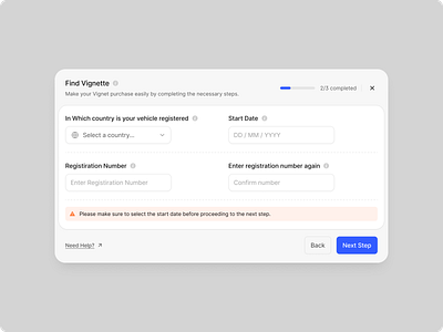 Modal with stepper ✨ design modal modal stepper proccess step indicator stepper ui ux web design