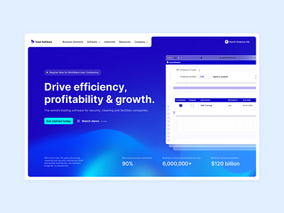 Software Landing Page design graphic design ui ux web design