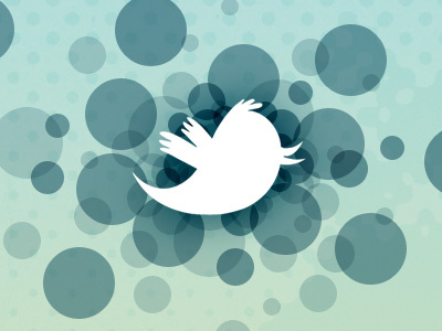 Refined! blue bubbles bubbly circles dots gradient larry multiply noise shadow teal twitter vector