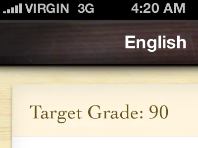 Grades 2 Sneak Peek app education iphone paper sneak peek ui wood