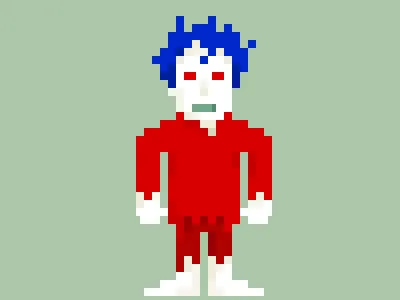 Zombie ghosts n goblins nintendo pixels zombie