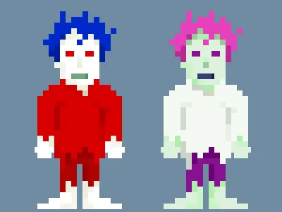 Return of the Dead pixels zombie