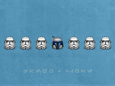Jango Fett + Clones icon star wars