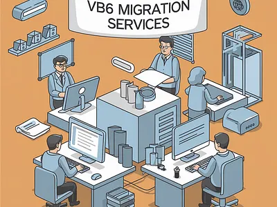 VB6 Migration Made Easy: Modernizing Legacy Applications graphic design