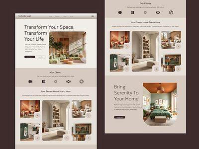 HomeDesign - Website figma productdesign ui uıuxdesign website