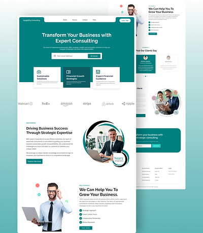 Business Consultant Website business business coaching business consultant business consultant website business website company coroporate landing page web design