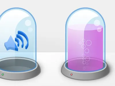 Pods blue pods purple tubes