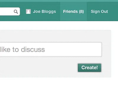 like to discuss dots field header input nav navigation pattern search