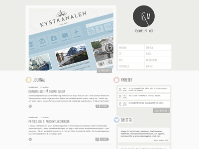 Website layout website