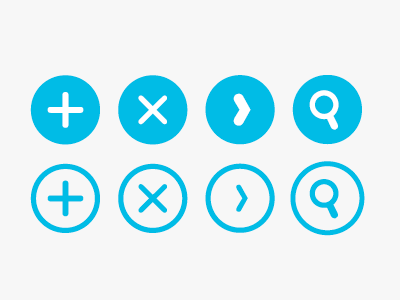 VAG Rounded Icons blue icons rounded vag