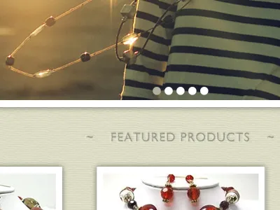 Featured Products ecommerce featured pagination products thumbnails