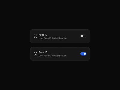 Face ID authentication app design crypto wallet mini minimalism ui design uidesign uxdesign