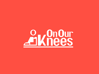 On Our Knees Logo branding cleaning logo creative custom graphic design logo logo design vacuum