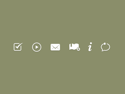 Action Icons Rebound ocd pixels rogie