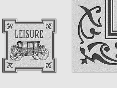 Leisure button layout menu