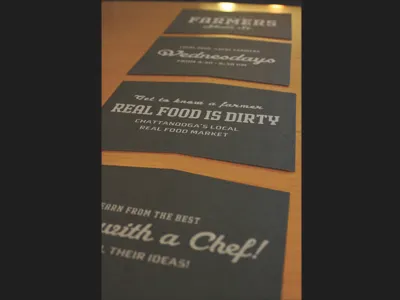 Modular branding design for local Farmers Market branding farmers food market typography