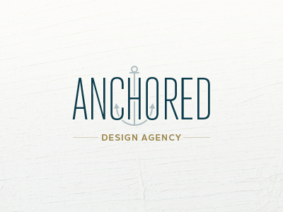 Anchored… anchor logo