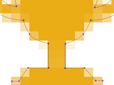 Path icon path photoshop vector yellow zoom