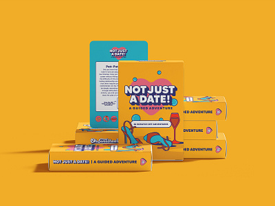 "Not Just a Date!" Brand Identity and Game Design brand design brand designer brand identity branding branding design card card design card game game game design game designer illustrator logo logo design logo designer package design package designer packaging packaging designer retro