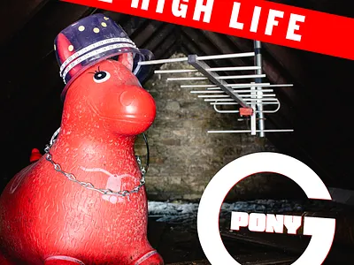 Pony G - The High Life branding concept graphic design music photography