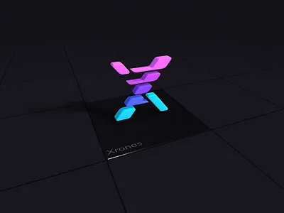 logo / loop animation / 3D logo animation loop 3d